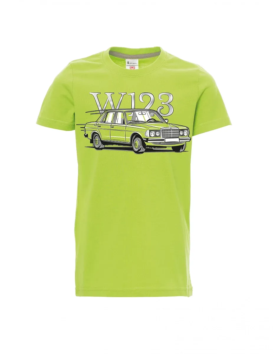 Dziecięcy t-shirt jasno zielony W123