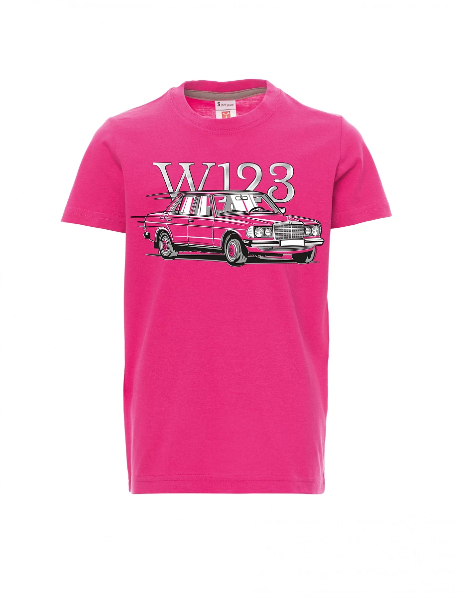 Dziecięcy t-shirt różowy W123