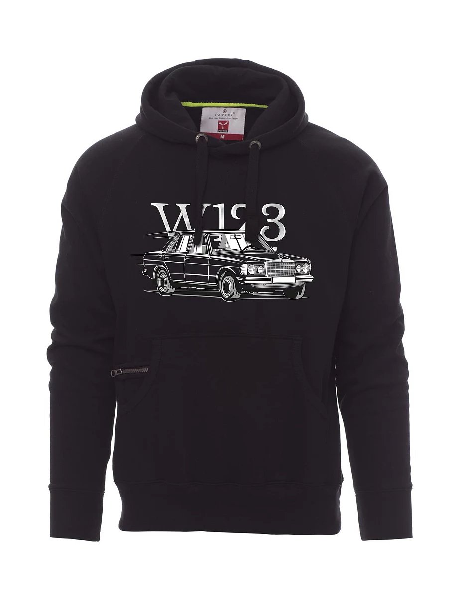 Męska bluza czarna W123