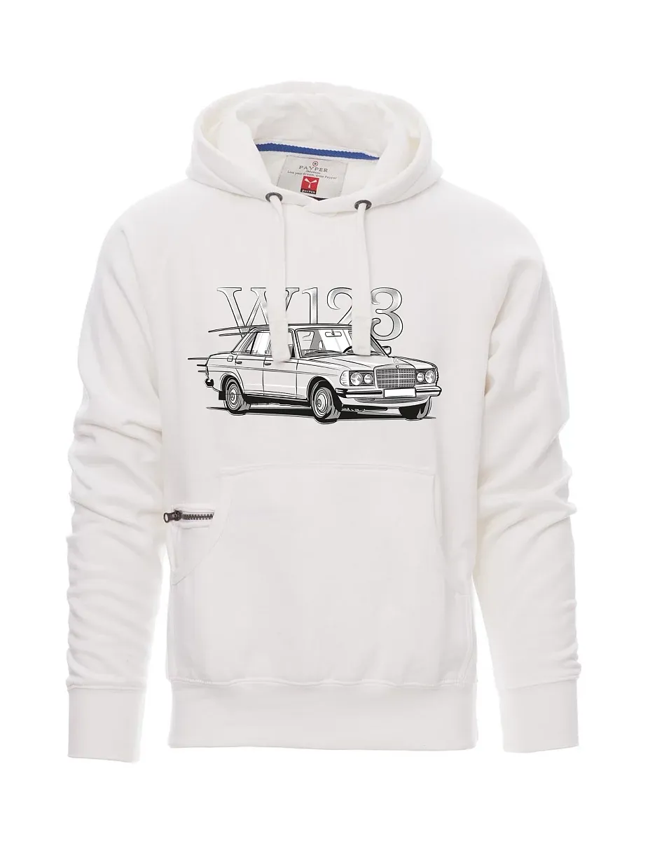 Męska bluza biała W123